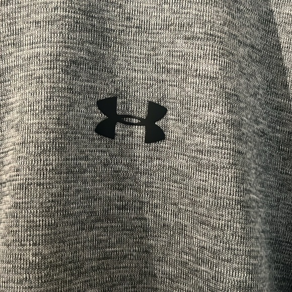 Under armour men’s gray zip up sweater - Picture 2 of 4